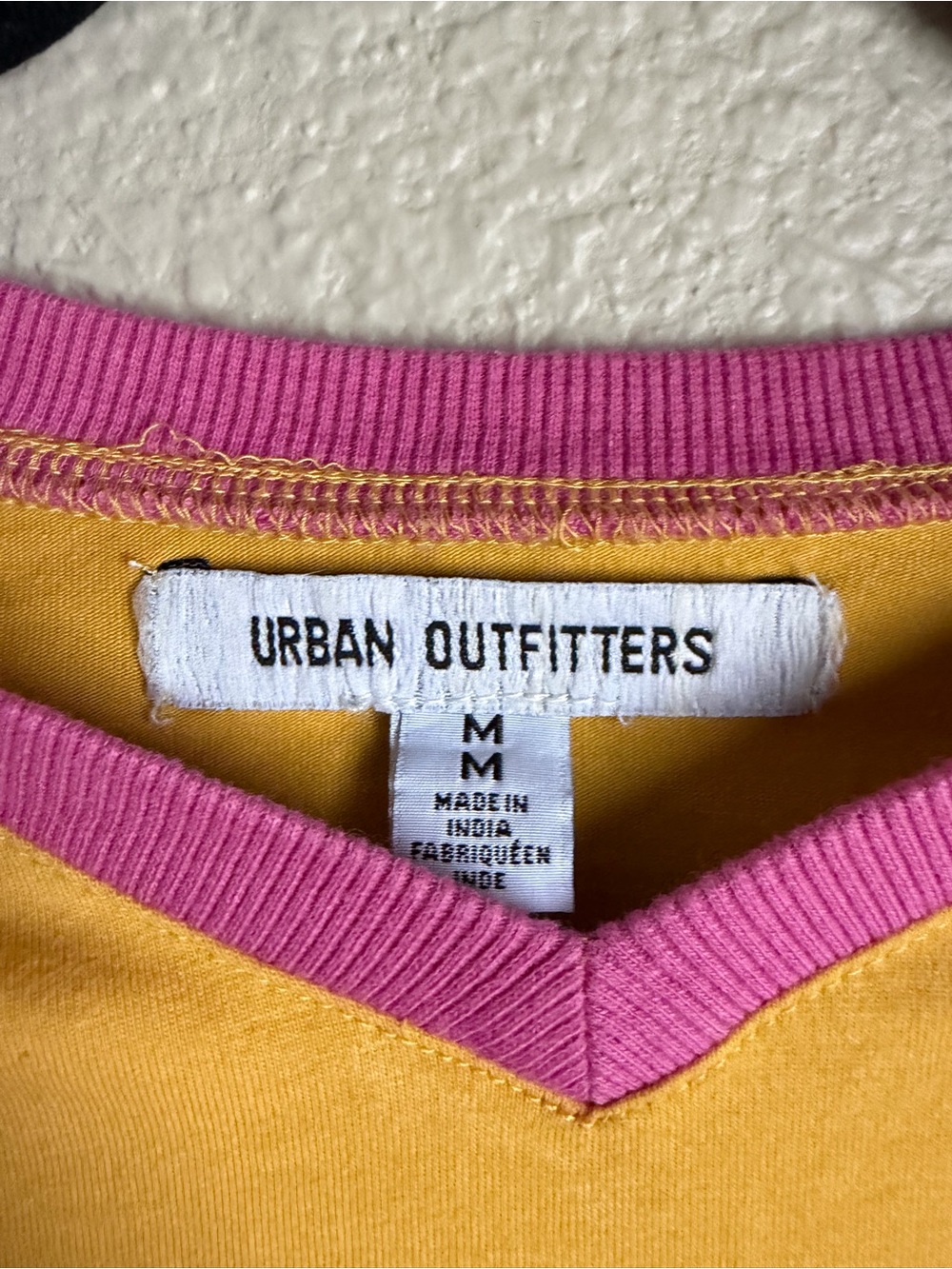 Urban Outfitters orange Tee with Pink Ringer Trim and Surf Graphic - Picture 2 of 2